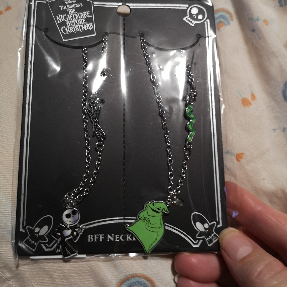 Nightmare Before Christmas BFF Necklace Set